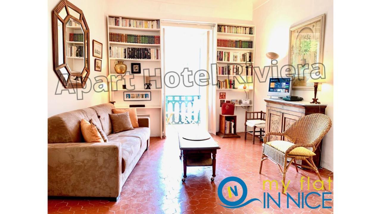 Aparthotel Riviera - Balcon Honore 1 - Old Town - 5 Mn Promenade Des Anglais Et Plage - Charme Absolu - Appartement 2 Pieces Avec Balcon Ac - Vue Mer Et Ville Nizza Kültér fotó