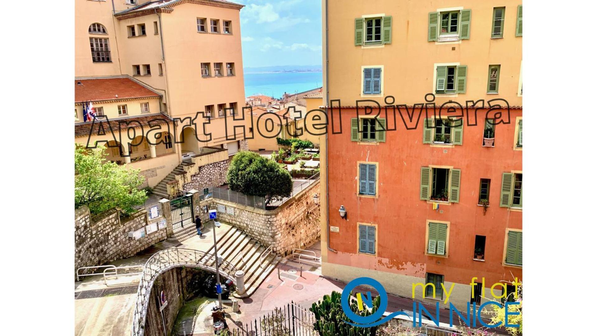 Aparthotel Riviera - Balcon Honore 1 - Old Town - 5 Mn Promenade Des Anglais Et Plage - Charme Absolu - Appartement 2 Pieces Avec Balcon Ac - Vue Mer Et Ville Nizza Kültér fotó